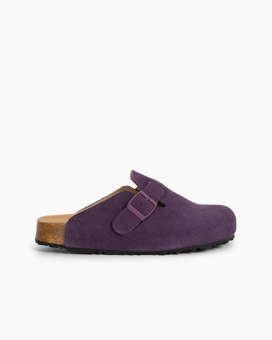Suede Soft Footbed Boston Clogs
