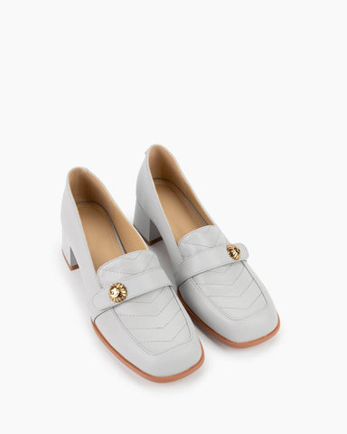Square-Toe-Comfortable-Leather-Low-Block-Heel-Loafers