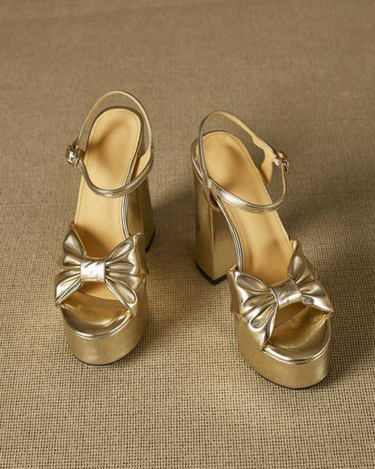 Women's Heloise 120 Leather Platform Sandals