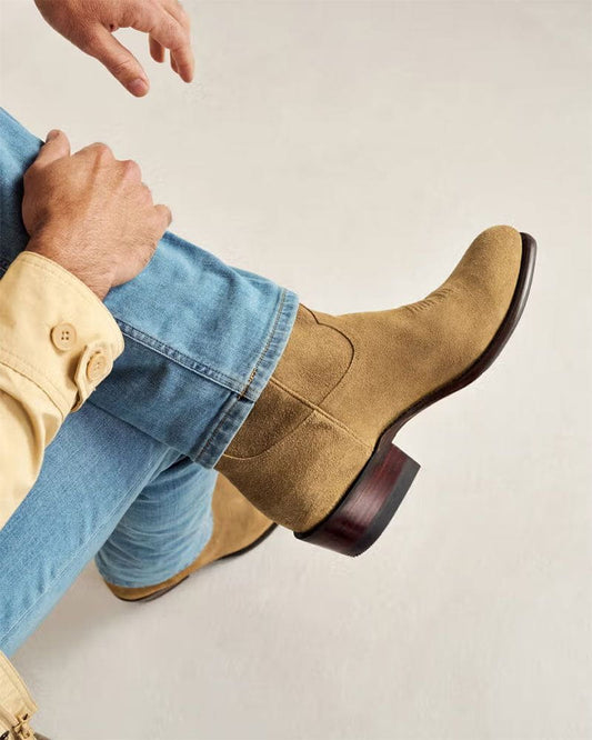 Men's Desert Dawn Suede Western Boots