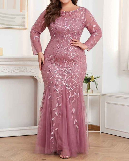 womens-estate-soiree-plus-size-fishtail-gown
