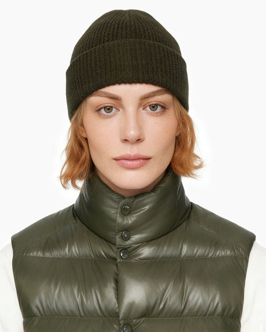 Soft Waffle-Texture Cotton Winter Hat