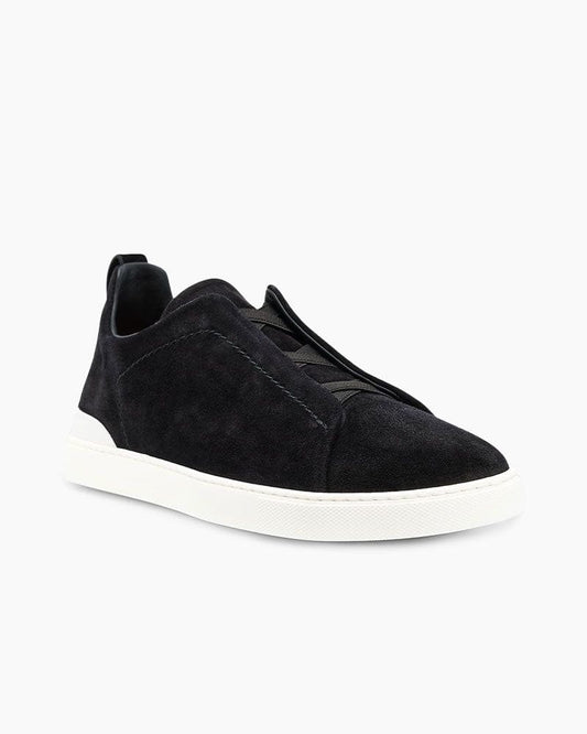 Men's Triple Stitch Suede Sneakers