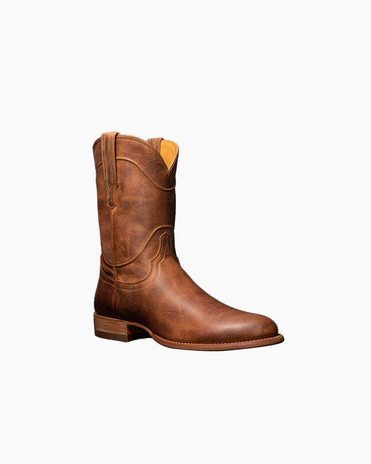 Men's Timeless Prairie Vintage Classic Cowboy Boots