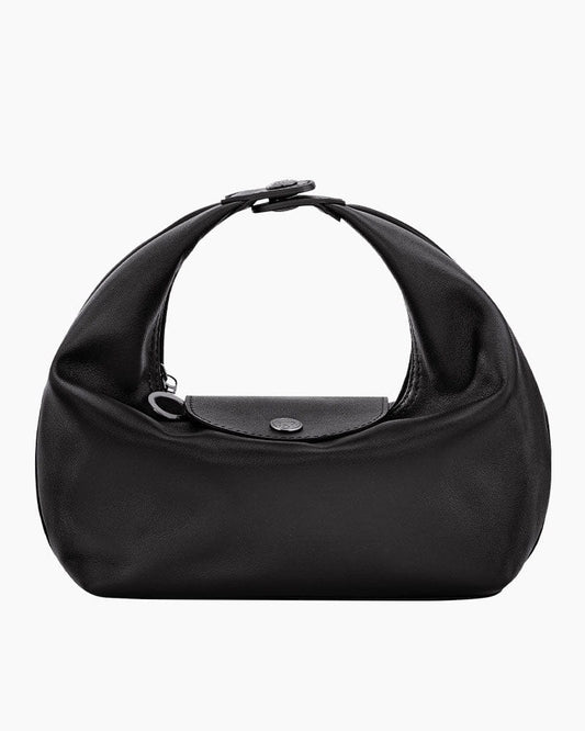Women's Sophisticated Small Leather Carryall Bag