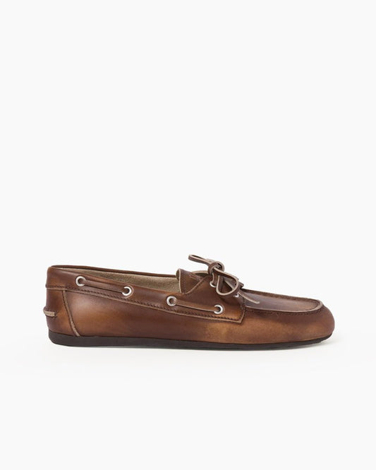 Women's Couture Unlined Leather Boat Shoes