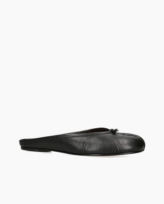 Tabi Leather Split-Toe Ballet Flats