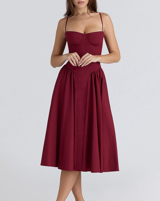 Romantic-Evening-Satin-Corset-Maxi-Gown-1