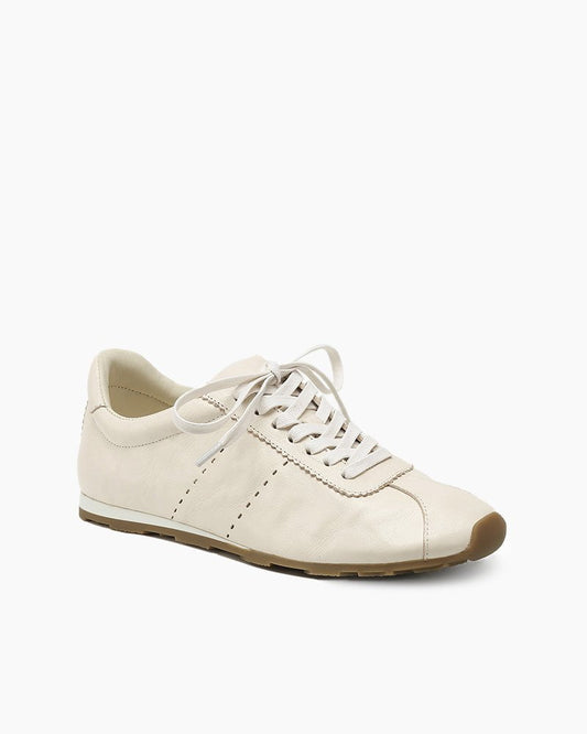 Contrast Nappa Leather Lightweight Sole Sneaker