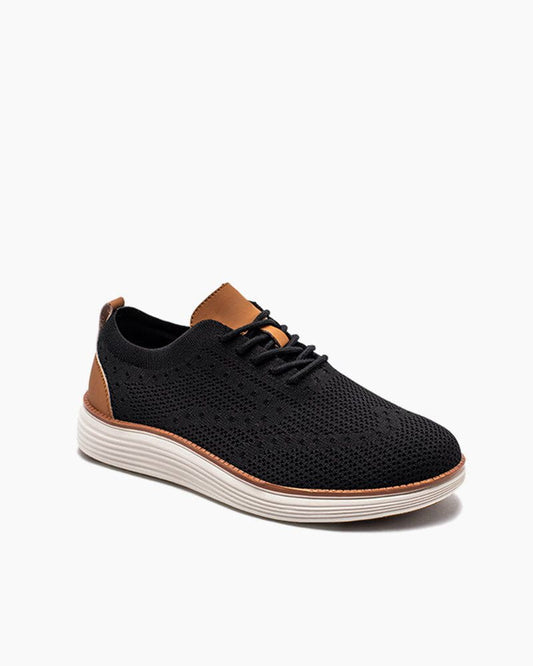 Men's Knit Wingtip Oxford Brogue Sneaker