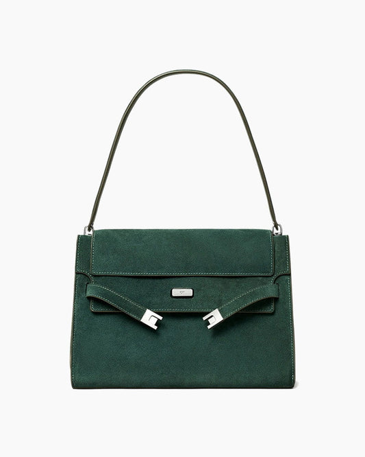 Boxy Top Handle Handbag Adjustable Strap