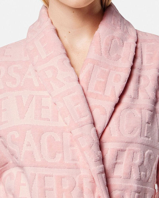 I ♡ Baroque Pink Bathrobe