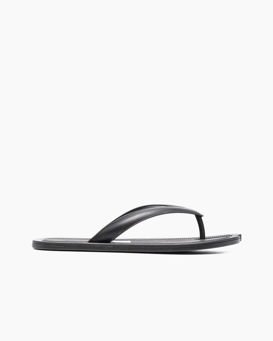 Black Tabi Flip-Flops Minimalist Sandals