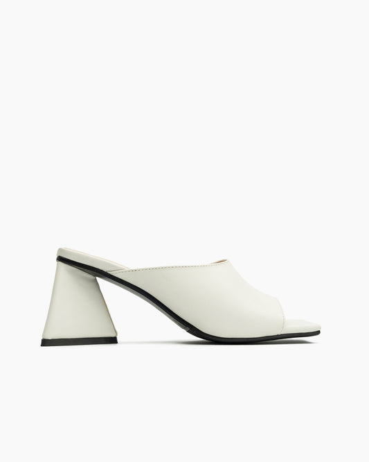 Minimalist Solid Color Chunky Heel Sandals