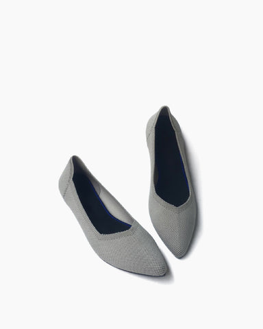 Eco-friendly Pointed Toe Ballet Flats（BotaniBound）