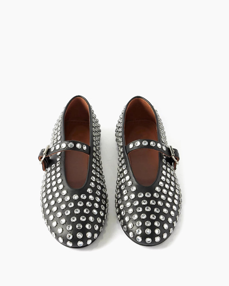 Rhinestone-Flats-Crystal-Studded-Mary-Jane-Loafers