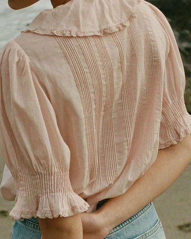 Women’s Henri Organic Cotton Voile Top
