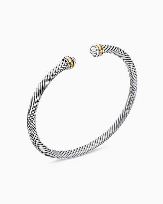 Classic Cable Bracelet, 4mm