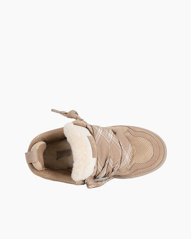 (Clean Up) Women's Plush-Lined Chunky Lowmels