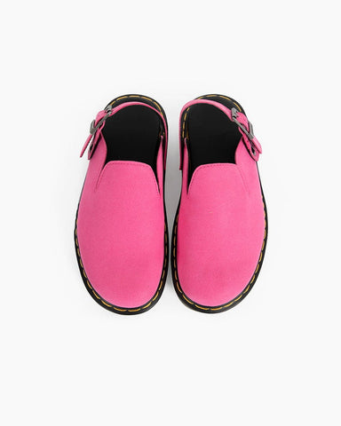 (Clean Up) Suede Casual Slingback Platform Clogs Mules