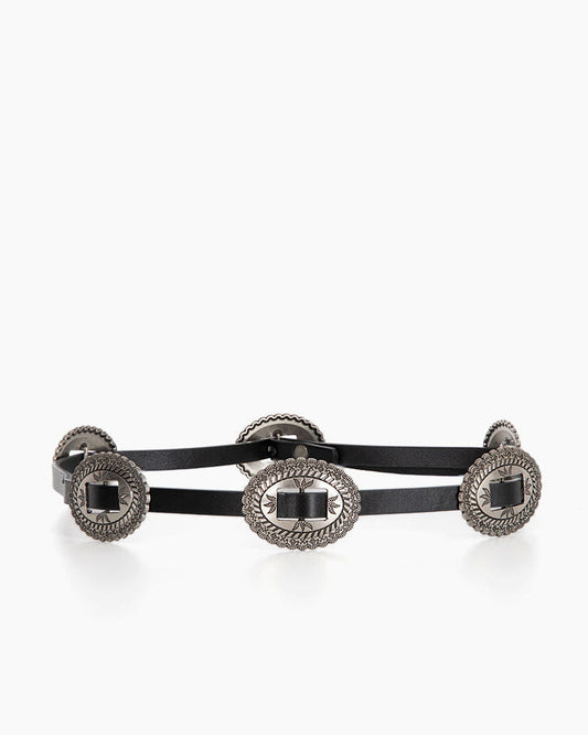 Women's Vegan Leather  Skinny Belt Belts