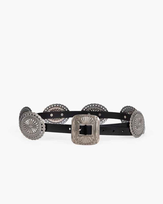 Lauren Decorative Buckles Belt