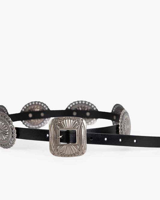 Lauren Decorative Buckles Belt