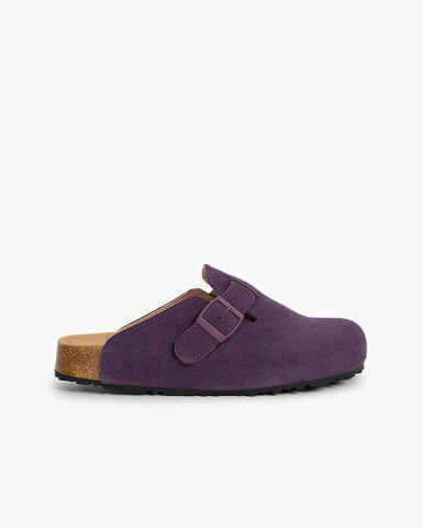 Suede Soft Footbed Boston Clogs