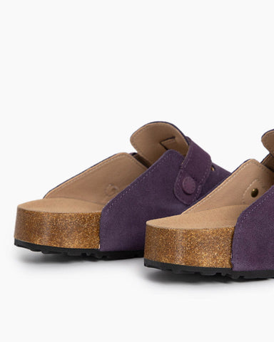 Suede Soft Footbed Boston Clogs