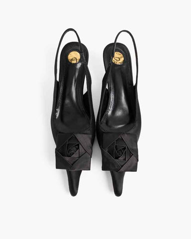 Leopard Pattern Evening Pumps