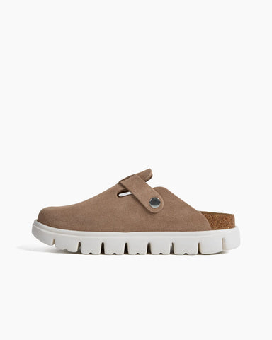 Women's Stylish Chunky Sole Suede Mules