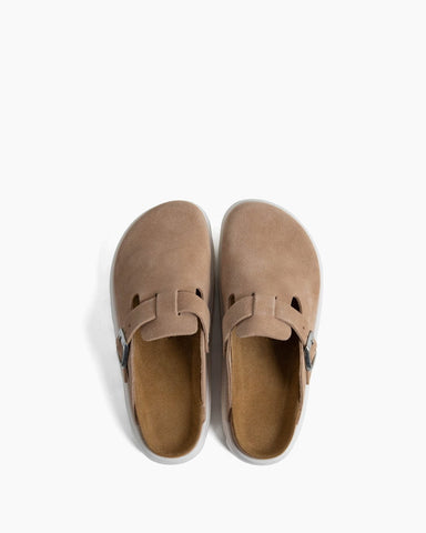 Women's Stylish Chunky Sole Suede Mules