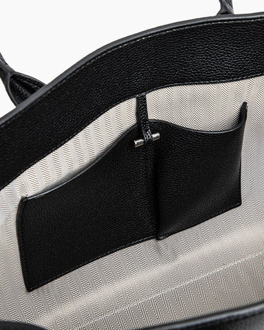 Marlo12 Genuine Leather Tote Bag