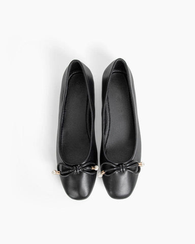 Daily Work Classic Round Toe Flat Slip-On Design