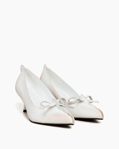 Women's Antique Leather Pumps