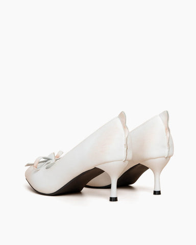 Women's Antique Leather Pumps