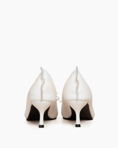 Women's Antique Leather Pumps