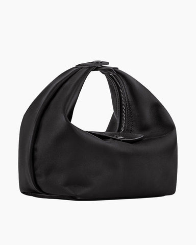 Women's Sophisticated Small Leather Carryall Bag