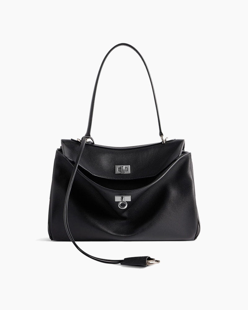 Women's Vintage Oil Waxed Leather Tote Bag