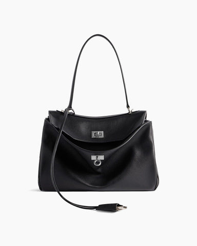 Women's Vintage Oil Waxed Leather Tote Bag