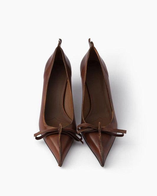 Women's Antique Leather Pumps