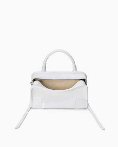 Mini Nappa Leather Convertible Top-Handle Bag