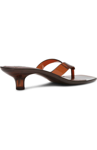 Women’s Transparent Low Heel Flip-Flop Sandals