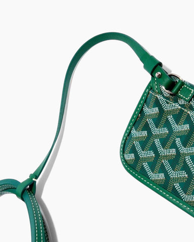 Mini Reversible Leather Canvas Tote Bag