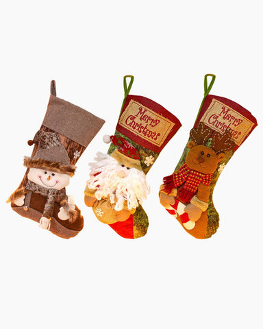 Needlepoint Personalized Christmas Stocking (Style B)