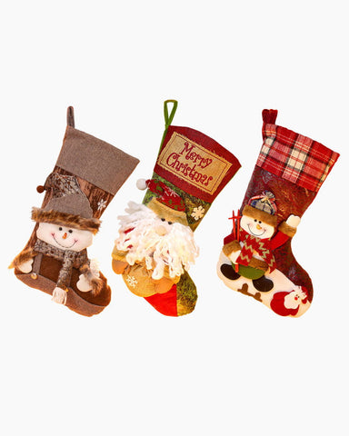 Needlepoint Personalized Christmas Stocking (Style B)