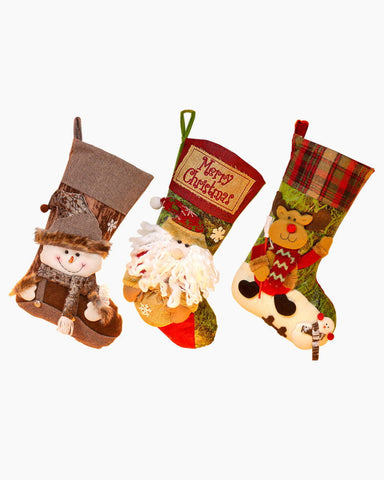 Needlepoint Personalized Christmas Stocking (Style B)