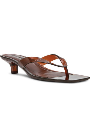 Women’s Transparent Low Heel Flip-Flop Sandals