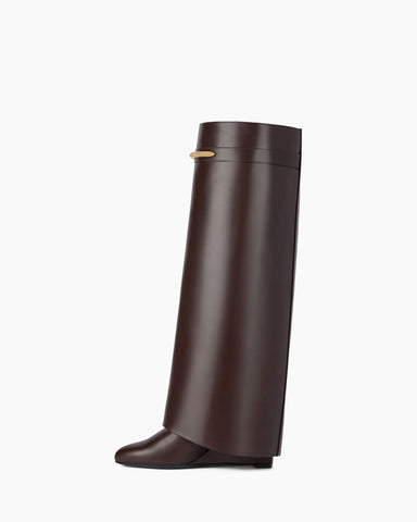 Women's Modern Wide-Shaft Boot For Everyday Urban Look