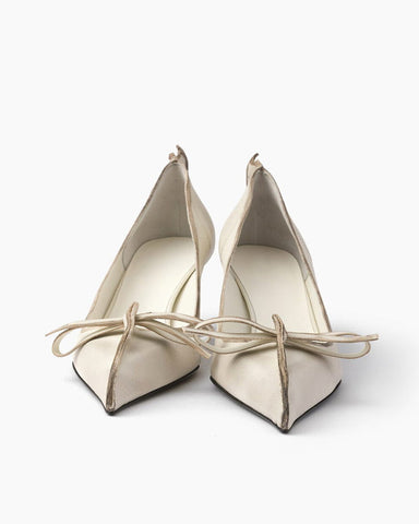 Women's Antique Leather Pumps